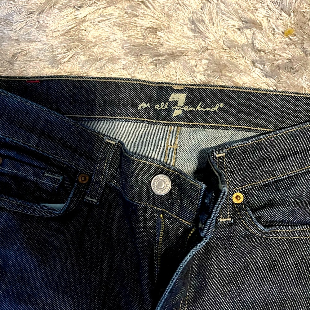 7 For All Makind, skinny jeans, cotton blend, size 27